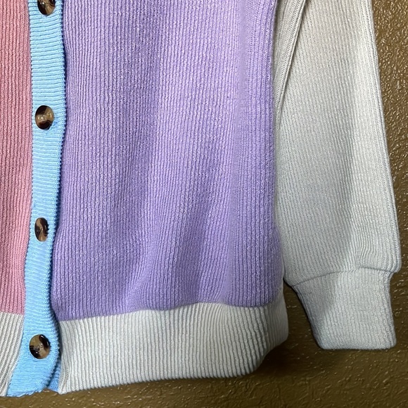 Women’s Cider Color Block Cardigan - Picture 2 of 5